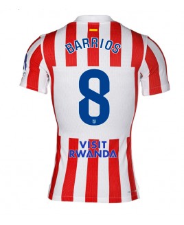 Günstige Atletico Madrid Pablo Barrios #8 Heimtrikot 2025-26 Kurzarm